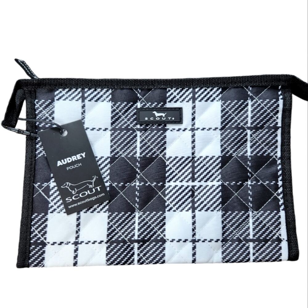 Scout Audrey bag in Scarf Vader black and white NWT